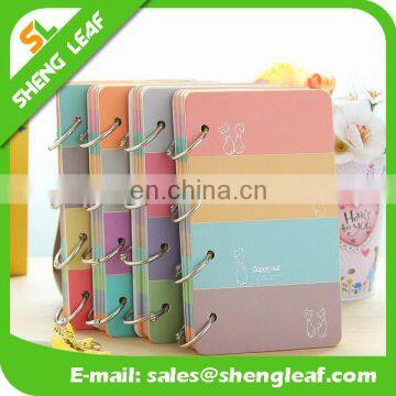 Factory manufacture school exercise custom spiral notebook