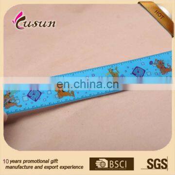 Promotion Cheap custom 3D Lenticular Ruler/lenticular 3d ruler