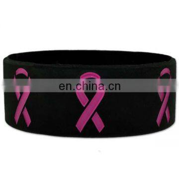 Customized silicone rubber bracelets wrist bands promotional products