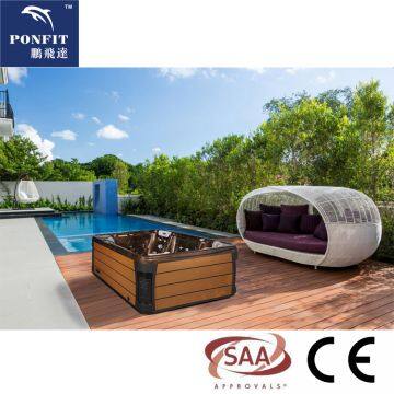 5 persons SAA CE approved hot tub balboa swim spa with HDTV