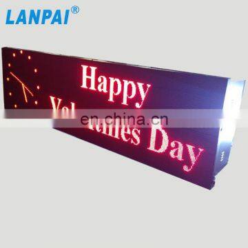 LANPAI P10 outdoor IP65 advertising led display, led display board, led display board price