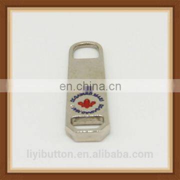 Fashion Design Metal Zinc Alloy Zipper Puller With Good Shape for Garment photo-4