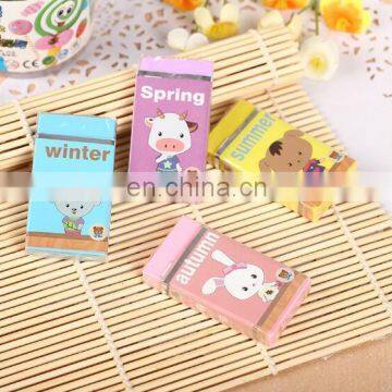 Seasons Theme Erasers 4 Seasons Eraser Cartoon Earser for Students photo-2