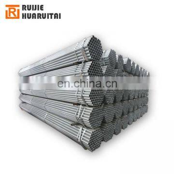 2.4mm thick Pre Galvanized pipe, gi steel pipe used for structure zinc 80g 48mm OD