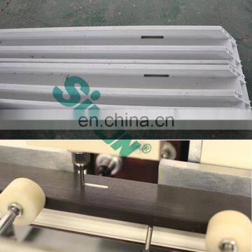 Used Pvc Window Manufacturing Machine Automatic Double Head Water Slot Milling Machine photo-2