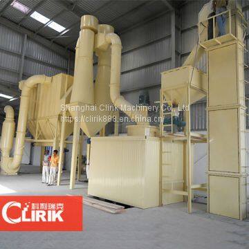 Hornblende/amphibole grinding plant