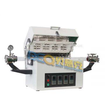 Open type four zones tube furnace, BTF-1200C-IV