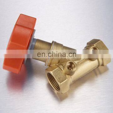 Brass Static Hydraulic Balance Valve Manual Regulating Valve photo-3