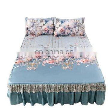 Wholesale Bed Skirt Set Eight Sets Bed Skirt Black Hight Grade Bed Skirt photo-2