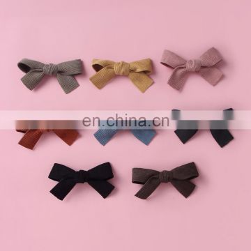 Baby Hair Clips Bow Hairpin For Girls Kids Hairpins Handmade Barrettes Headwear Cute hair accessories for baby girls Hot Sale