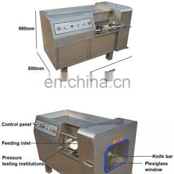 Frozen Chicken Cutter/cube Steak Cutting Machine/meat Cube Dicing Machine