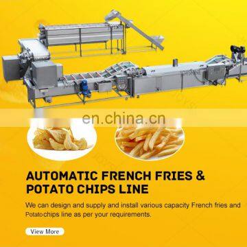 Top Selling for 2020 Fried Potato Fingers Making Machine Fresh French Fries Production Line