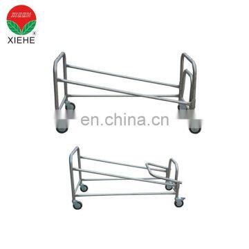 American Style Coffin Funeral Trolley aluminum coffin trolley