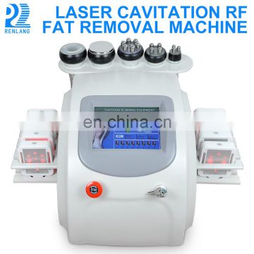 Vaccum +40K Cavitation+RF +8 LipoLaser Body Slimming Machine Factory Price