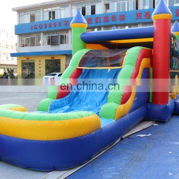 Custom Cheap Kids Inflatable Bouncers Slides Combos Bouncy Castle Children Bounce House Commercial With Water Slide photo-3