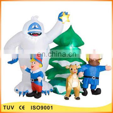 Guangzhou manufacturer commercial party decoration christmas inflatables for sale