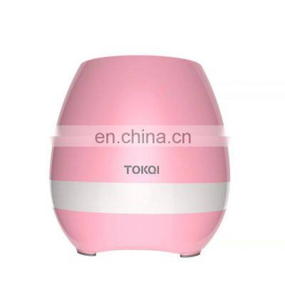 LED Smart 7 Colors Changed Night Light Musical Blutooth Plastic Flower Pot for Home Decoration or Gifts photo-4