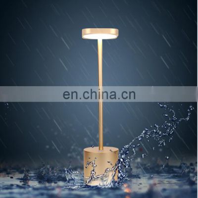 Original DESIGN LAMP Battery Operated outdoor Restaurant  Table Lamps Aluminium alloy eyes protected desk lamp