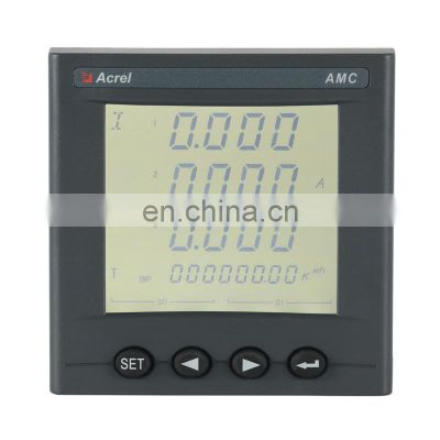 Acrel 3 phase 3 wire lcd digital RS485 programmable electric power meter AMC96L-E4/KC