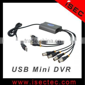 H.264 Full D1 4CH Mini Dvr Cctv