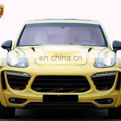 2011-2014 Por Cayene 958 Fiber Glass Wide Body Kit to Met photo-2
