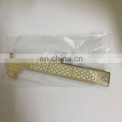 1Pcs Car Sticker Stickers Temporary Cheap Parking Card High Quality Car Parking Card Notification Night Luminous Sucker Plate photo-5