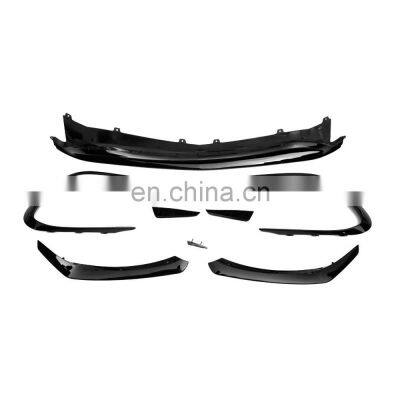 ABS Front Bumper and Canards for Mercedes Benz W117 CLA Class CLA45 2014-2019 photo-4