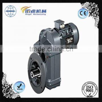 F series inline helical gear reducer gearbox for converter/ mixer