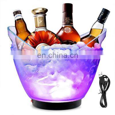 Introducing Wine Champagne Sale Custom Beer Party 2022 LED Lights Ice Bucket Unique