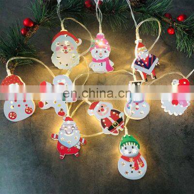 Top Sale Cute Garden Snow Fall New Holiday Outdoor Mini Decoration LED String Light Christmas