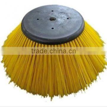 Flocking road cleaning brush flocking sweeper brush