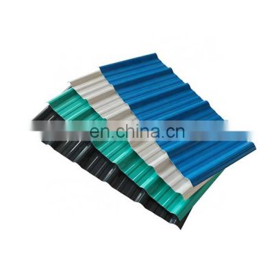 Color 24 Gauge Corrugated Steel Roofing Sheet H.D.G. Carbon Structural Steel Plate Tile