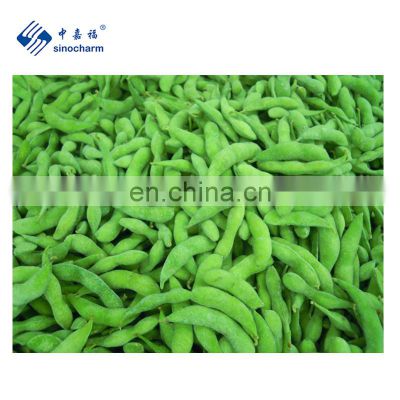 Sinocharm Organic vegetables IQF Frozen Vegetable Soy Beans Frozen Soybeans Salted