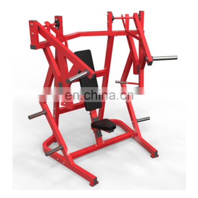 Dezhou Gym Equipment Weight Plate Loaded Machine  Bodybuilding for ISO Wide Chest Press