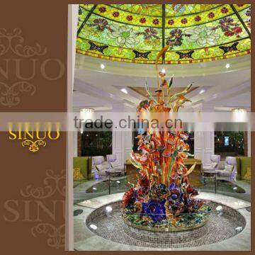 Hotel decorative elegant modern chandelier crystal