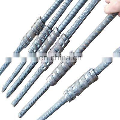 cheap building material prices china building materials wholesalers mechanical Splicing threaded rebar coupler