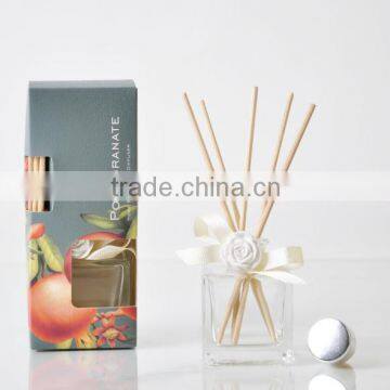 85ml Home Fragrance Aroma Reed Diffuser With Glass Bottle and Clay Decoration SA-0043 photo-2