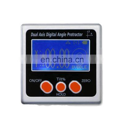 Dual axis Mini Digital Inclinometer with magnet  Electronic digital protractor Digital level Box