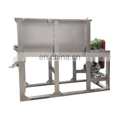 Dry Powder 2800l Stainless Steel Horizontal Double Screw Ribbon Blender Machine Industry Mixer