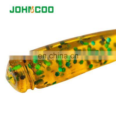 JOHNCOO TPE Soft Bait Floating Lures 10pcs 43mm 0.5g Trout Lure Soft Lure Wobblers Swimbait Light Rock Fishing Fishing