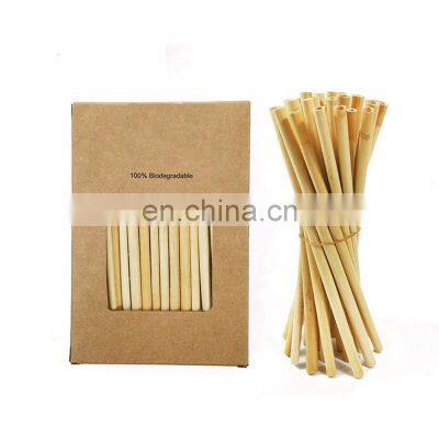 Food-Contacting Grade Top Quality Biodegradable 100% Natural Bamboo Straws