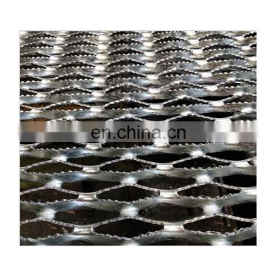 safety  Perforated Panel Grating Crocodile Teeth Anti-skid Plate