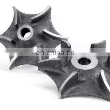 Centrifugal Fan Impeller Corrosion-Resistant Fiberglass Wind Wheel Plastic Impeller Fan Blade Stainless Steel Impeller