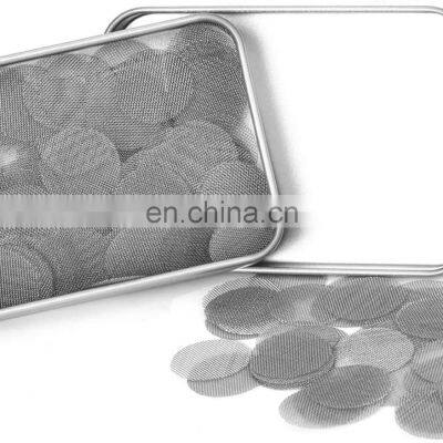 Tobacco Pipe 304 Stainless Steel Metal Screen Filters for Smoking Pipes Use photo-4