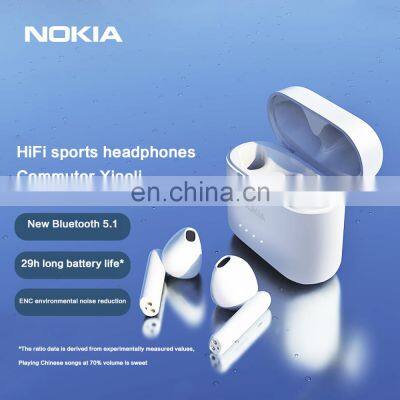 Nokia E3101 Wireless Headset Stereo Bass Wireless Headset Noise Cancelling Waterproof HD Call With Microphone photo-5