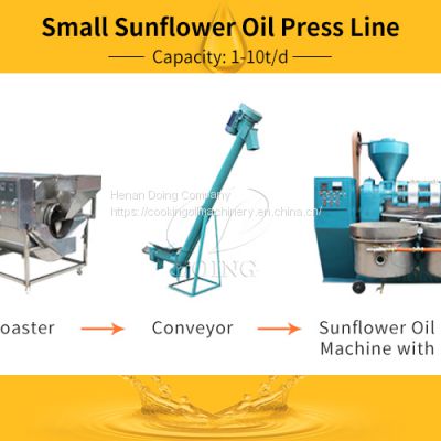 High quality easy operate Sunflower Oil Press Machine Sunflower Oil Production Line