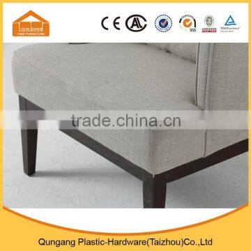 Modern Design Wooden Low Back Round Lounge Sofa Chair photo-4