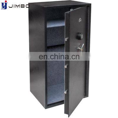 JIMBO High Quality Metal Storage Fingerprint Fireproof Gun Safe Box for Home photo-2