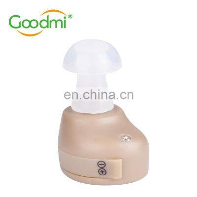 Good Sale Medical Earphone Small Sound Amplifier Good Sale Price High Precision Hearing Aid With Pvc Wire Gift Box 200-4000hz