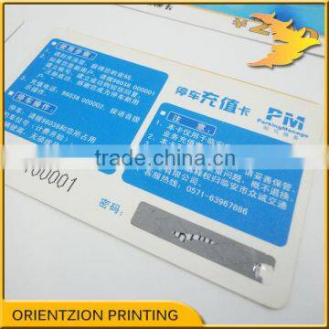 Prepaid Scratch Card, Phone Cards, Recharge Scratch Card